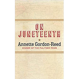 book cover for On Juneteenth
