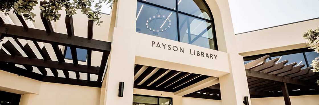 Exterior of Payson Library