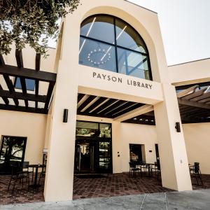 Front of Payson Library