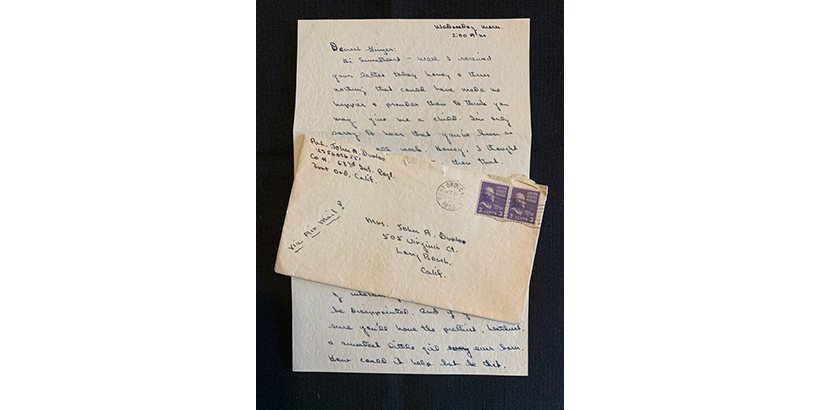 Image of letter and envelope