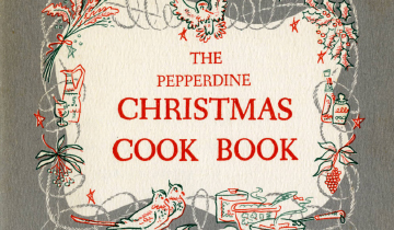 Pepperdine Christmas Cook Book cover