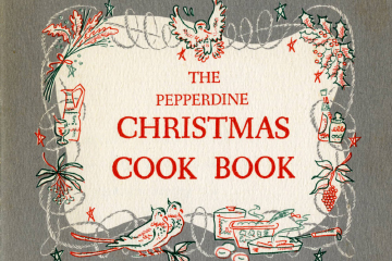 book cover for Pepperdine Christmas Cook Book