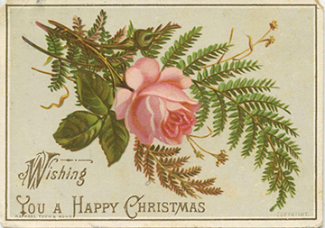 greeting card from 1880s