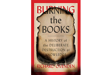 book cover for Burning the Books