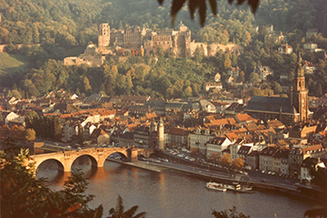 view of historic Heidelberg