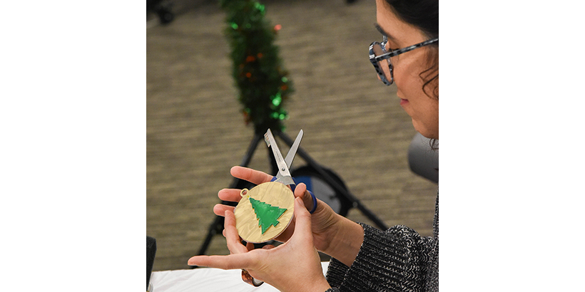 student in Genesis Lab