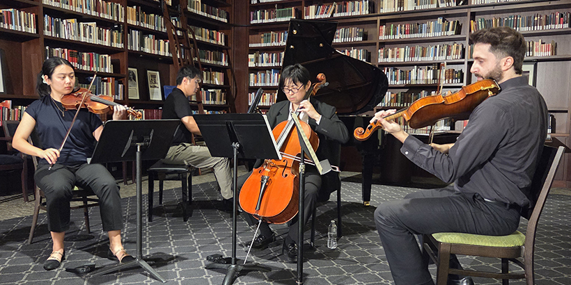 Laos Chamber Music performing