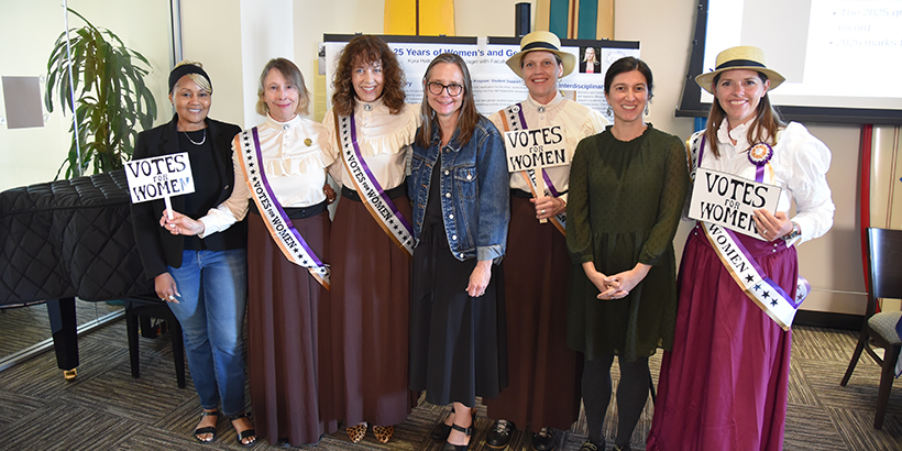 Joi Carr, Maire Mullins, Katie Frye, Sarah Stone Watt, Lisa Smith, Karie Cross Riddle, and Jessica Hooten Wilson 